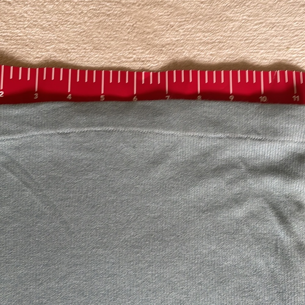 Zara blue flowy knit pant size m - Picture 6 of 6